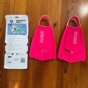 Arena Pro II Swim Fins - Green